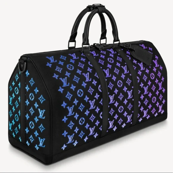 Louis Vuitton LED Light Up Lightning Fiber Optic Monogram Keepall - Virgil Abloh - Picture 3 of 12